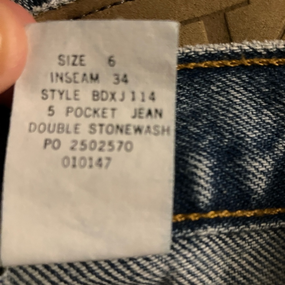 Vintage Calvin Klein jeans size 6 - Picture 10 of 11
